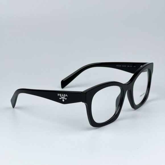 Prada PRA05V 16K1O1 BRAND NEW Eyeglasses Black Women Cat Eye - Picture 6 of 9